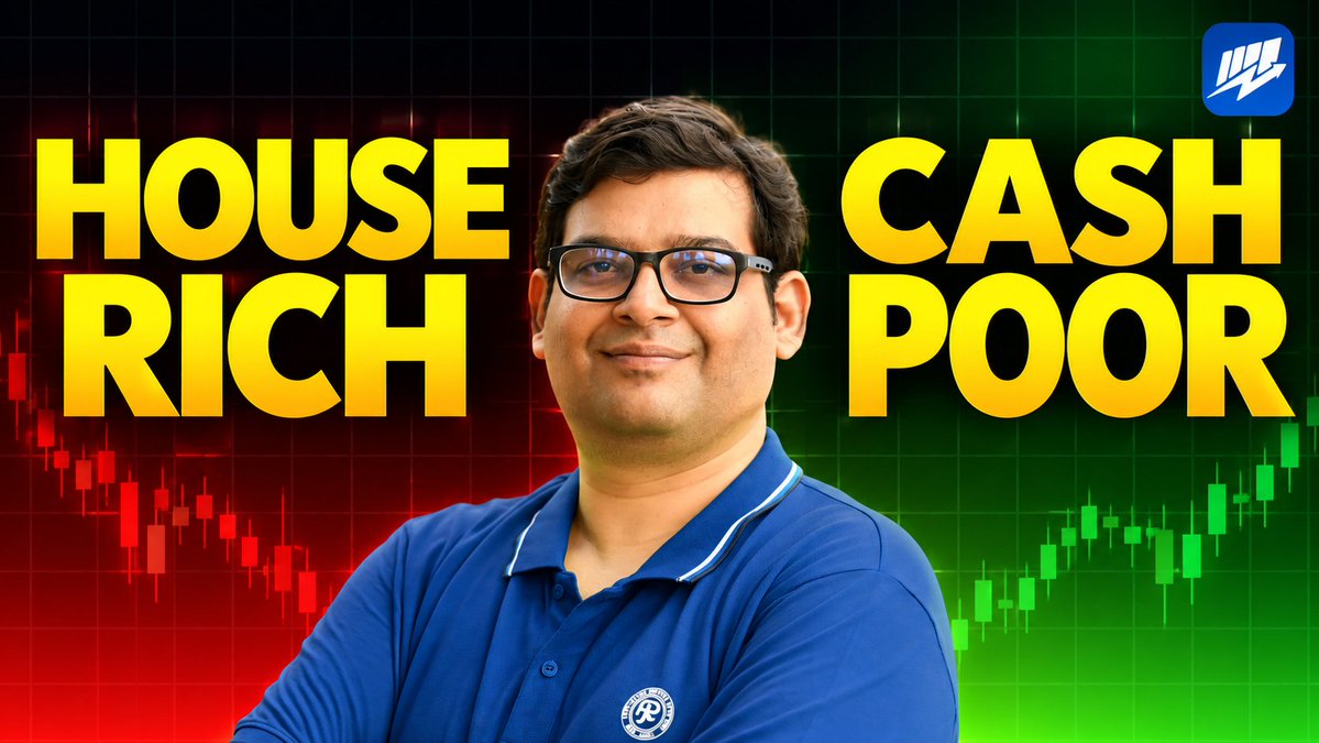 HandaUncle's tweet photo. ₹5 crore on paper ≠ ₹5 crore you can use.
Part 2 of our retirement session premieres in a few minutes:
• The 20x expense rule
• The 50-50 asset allocation
• The 3-bucket strategy
Join: https://t.co/6Pj4dd0O4t
#RetirementPlanning #AssetAllocation https://t.co/LuqKtrDPrR