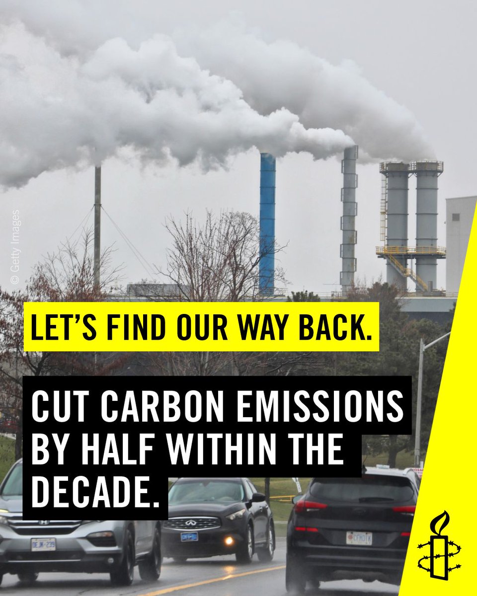 amnesty's tweet photo. The latest assessment from UN Environment Programme (UNEP) delivers a stark warning ahead of COP31: the world is on course to overshoot 1.5°C, while states, especially those most responsible for the climate crisis, remain dangerously far from taking the action needed to limit the scale and duration of that overshoot and bring temperatures back down. 

Communities are already being devastated by extreme weather events, melting glaciers and rising seas. Every additional fraction of warming will deepen the harm to human rights.