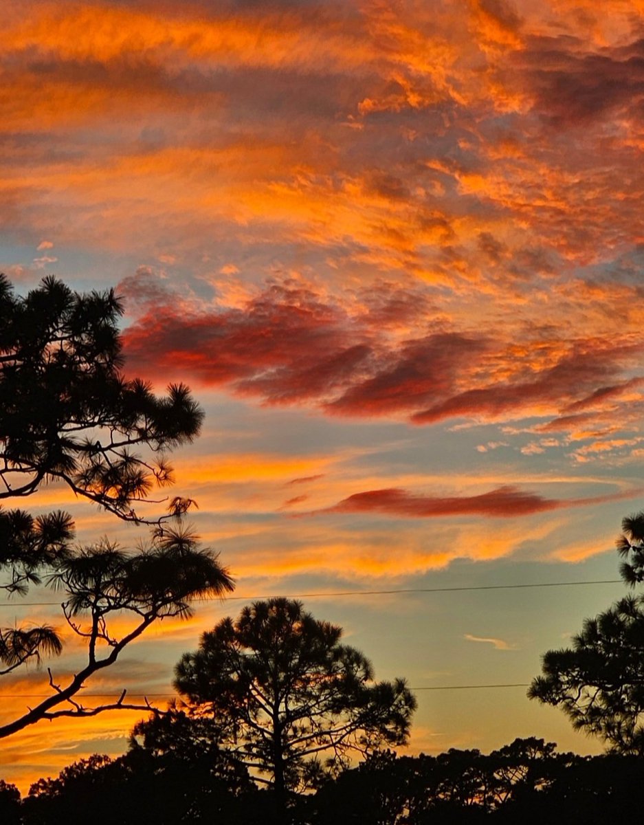 b_gimpl1234's tweet photo. These were the most blood red "clouds" ive ever seen. Don't even want to know what causes some of those colors 😬 https://t.co/aliSmSFLSL