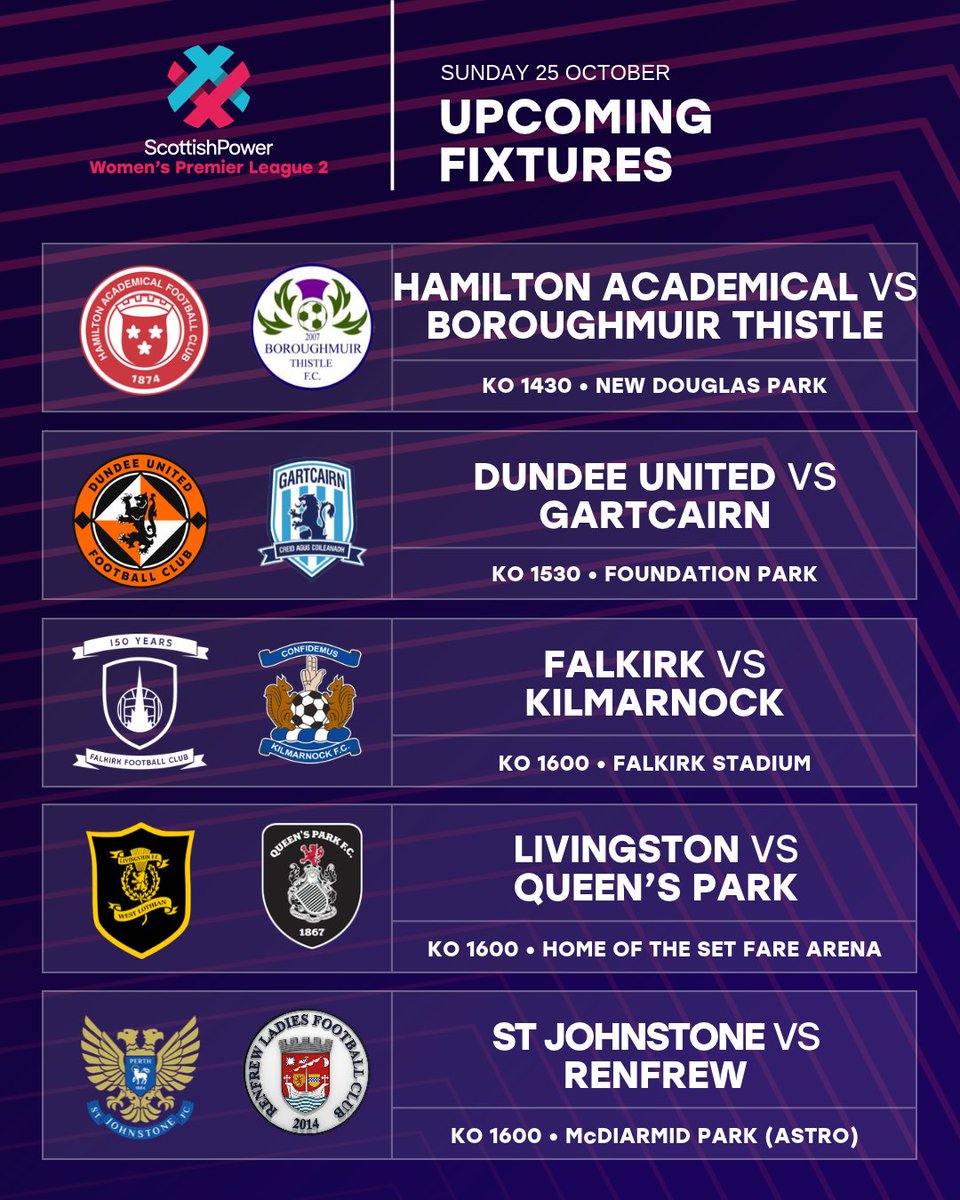 SWPL's tweet photo. Ten matches across the @ScottishPower Women's Premier League and SPWPL 2 on Sunday. 🔥

Grab your match tickets: https://t.co/ouYA9jJ1Et https://t.co/lB8dcx8yvx