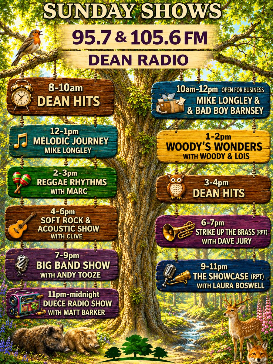 dean_radio's tweet photo. ☕ Sunday deserves a good tune!
On 25 October 1998, Cher’s Believe entered the UK chart at No.1, with George Michael’s Outside at No.2. What a week! 🎶
Enjoy your Sunday with Dean Radio 📻
95.7 & 105.6 FM | Online & app
🔊 “Alexa, play Dean Radio”
#ForestofDean #LocalRadio https://t.co/iBJqNfsUE6