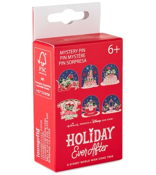 DisneyPinsBlog's tweet photo. Here is a look at the Disney Holiday Ever After mystery pin set at Hallmark: https://t.co/xGraFUavBv https://t.co/01qj8LK3ky