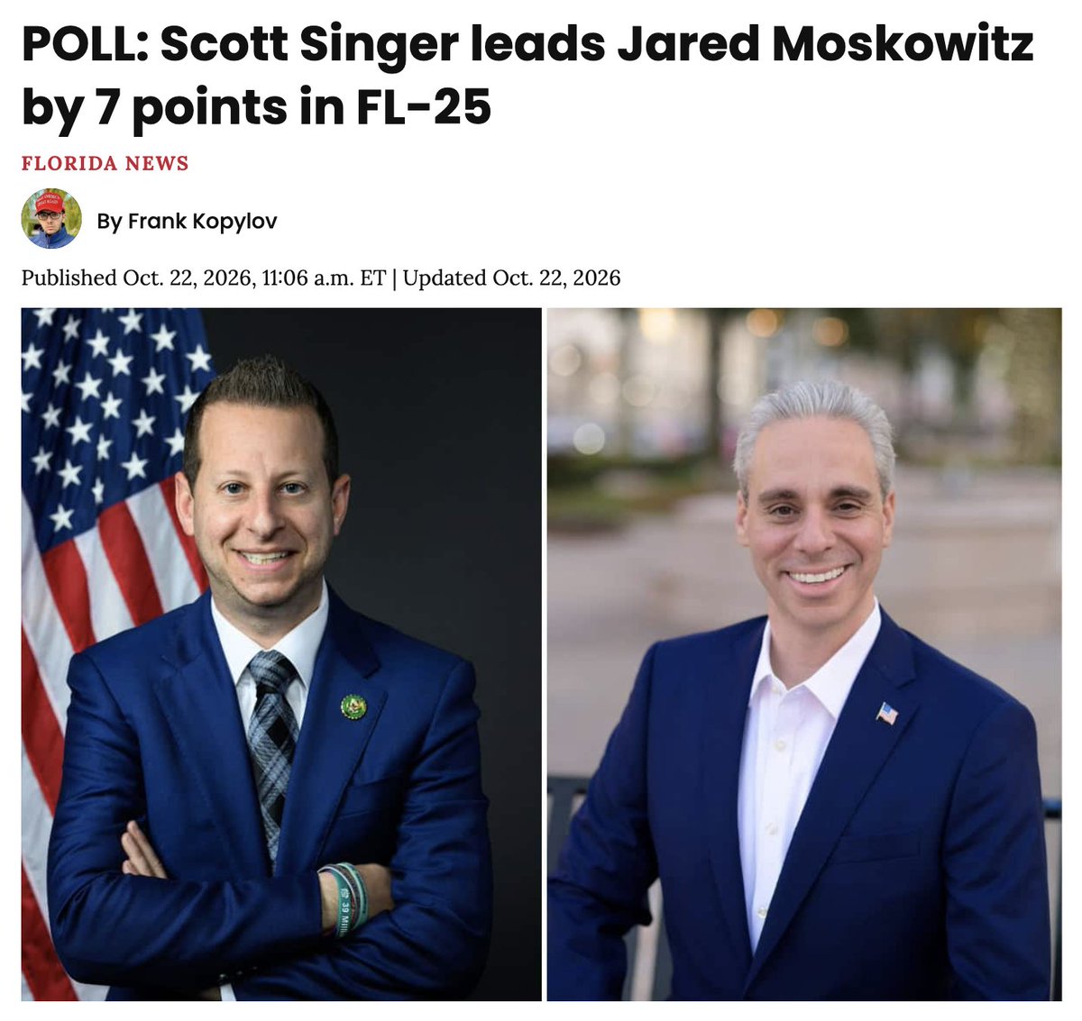 ScottSingerUSA's tweet photo. "The results mark a sharp shift in the race.”

https://t.co/mmMi17qk3x https://t.co/MokmmnJhZZ