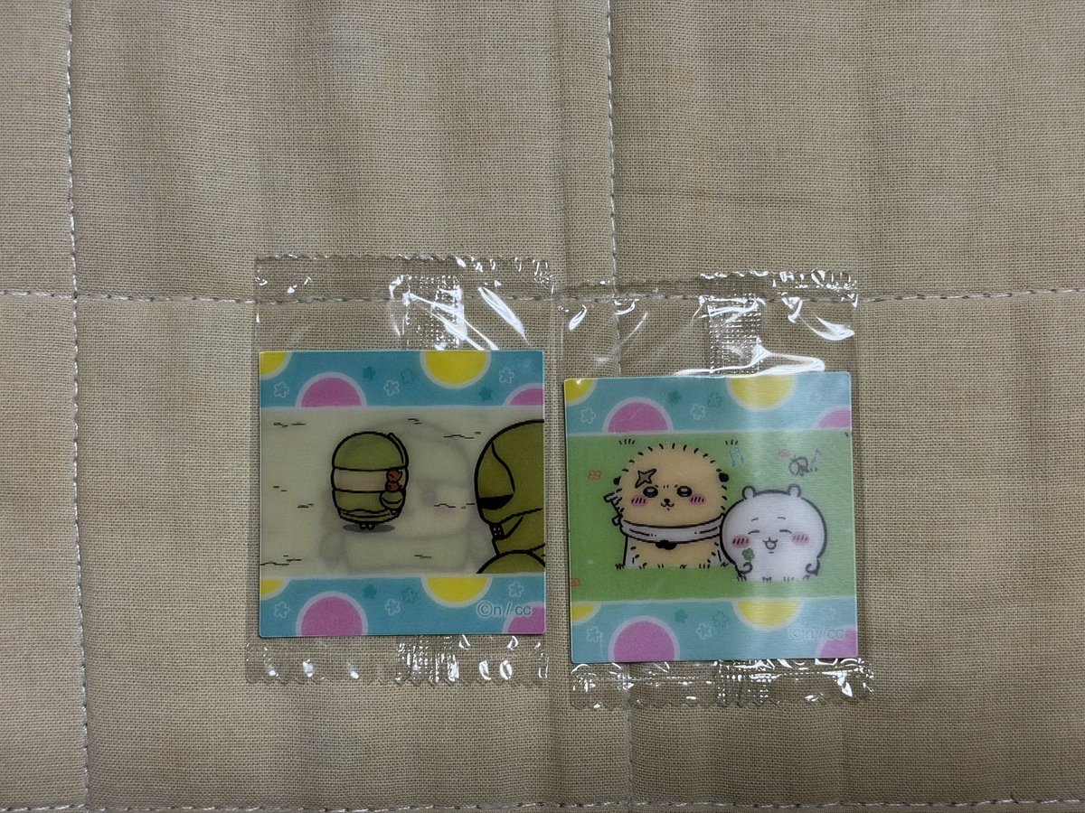 I_P_P_E_I's tweet photo. 更新します！

ちいかわ交換、郵送にて

６粒アニメちいかわグミ（むちゃうまヨーグルト味）シール

譲:写真1枚目の通り
求:写真2枚目🔴

よろしくお願いいたします🙇‍♂️
#ちいかわ       
#ちいかわグッズ交��� https://t.co/sTUIB1KXVR