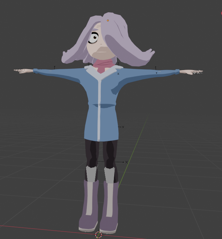 PREMIER_THESTAR's tweet photo. Ok, I haven't made Blender stuff in a long time, so I created Vera Model.

I haven't rigged her yet.

#ongezellig #vera #blender #3d https://t.co/a9NxauKCxU