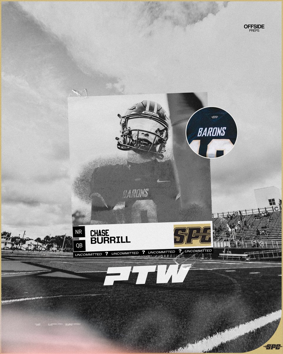 offsidepreps's tweet photo. (5/5) 𝐏𝐥𝐚𝐲𝐞𝐫𝐬 𝐭𝐨 𝐖𝐚𝐭𝐜𝐡® presented by OFFSIDE Preps® 🫡

These prospects are the ones to watch tonight as we cover the Week Ten matchup between Carrollwood Day (@CDS_Athletics) and St. Petersburg Catholic (@SPCBaronsFB)

@R2_Fitts13 @LarryChris38028 @Chase_Burrill @JamieD2010 @shrodderick @Tylan_Huff @DavionJack68025 @Jrobinson1__ @KadenGraham53 @FlaHSFootball @FLgridironpreps @PrepRedzoneFL @CenFLAPreps @polk_way @Andy_Villamarzo @HSSportsFL @JonSantucciUSAT @HSFB_Scoreboard @football305407 @PascoCountyFB @CountyPolk @ThePrepZone @ridaught @H2_Recruiting @EraPrep @NickWilsonUSAT 

Give them a follow 📈