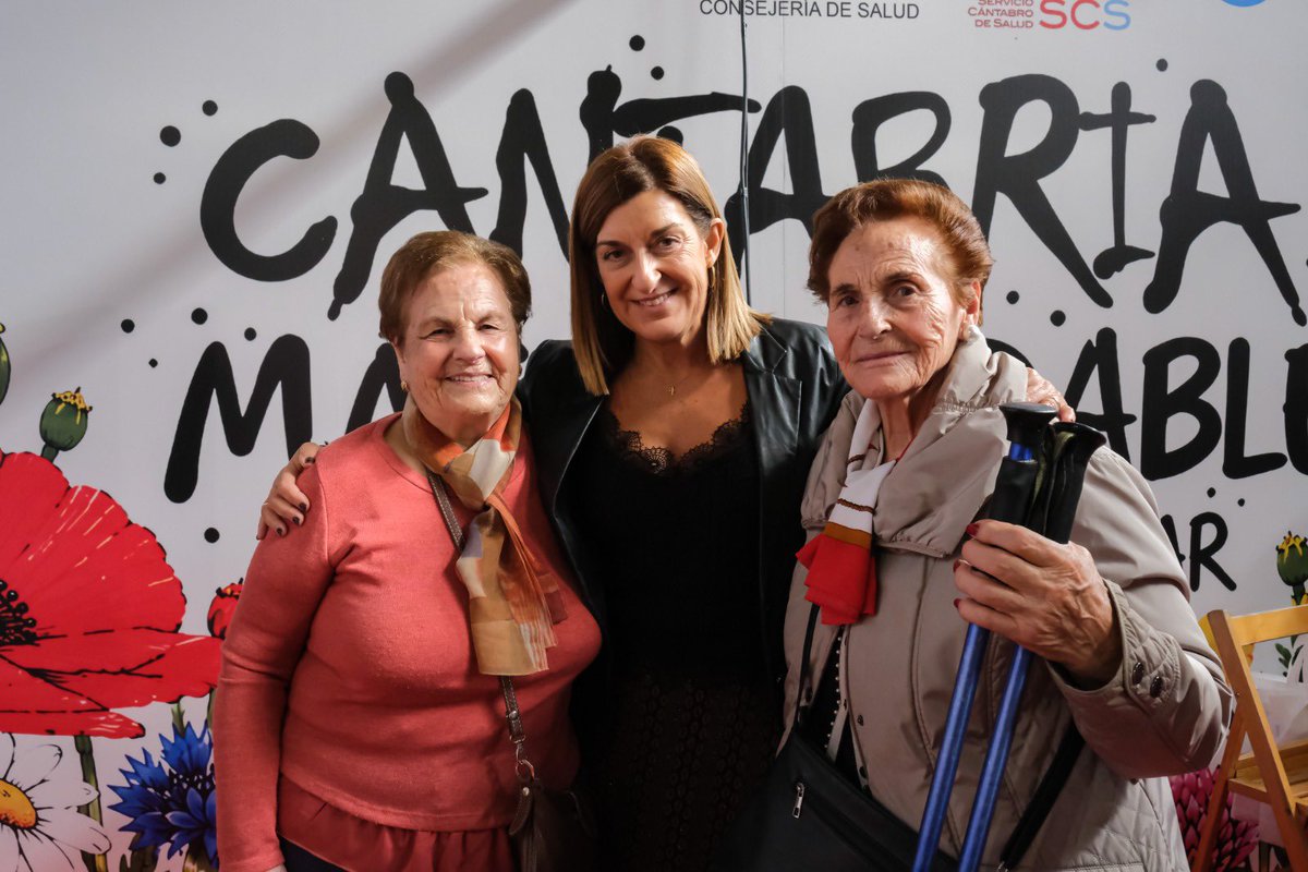 mjburuaga's tweet photo. Nuestros mayores son la historia viva de Cantabria. Mujeres y hombres que han levantado nuestra tierra y de los que nos sentimos orgullosos.

Hoy he disfrutado con ellos de la III Feria de Mayores. Cuidar de quienes tanto nos han dado es un compromiso personal. https://t.co/D9ZKZQEalL