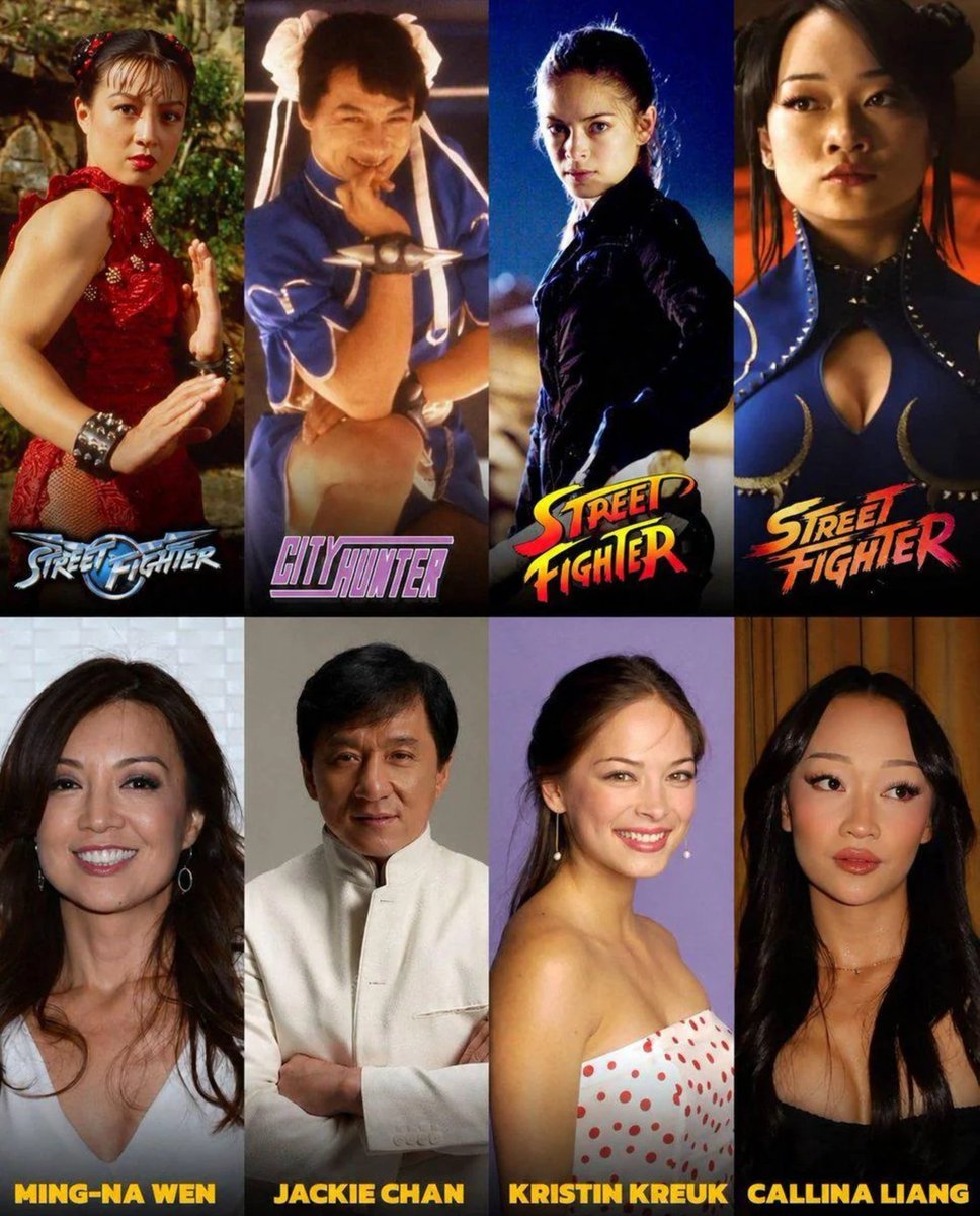 PKitsamoej9164's tweet photo. รวมภาพชุนลี (Chun-Li) Street Fighter ภาคคนแสดงทั้งหมด

ใครทันได้เล่นเกมเพลย์กับตู้เกมไหมงับบ เค้าเลือกชุนลีตลอดเลย😆 https://t.co/YmJJhPZ9QU