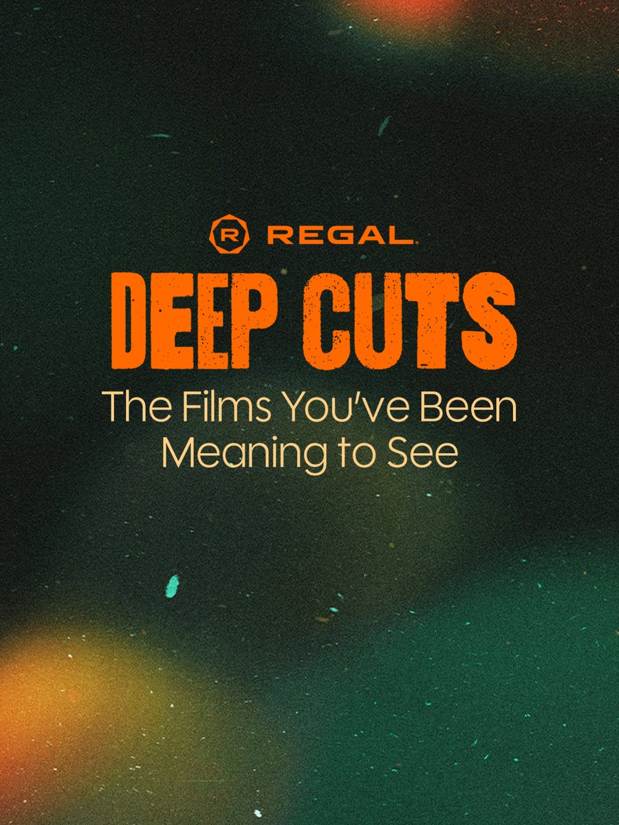RegalMovies's tweet photo. Some films deserve a second chance on the big screen🎥 ✨ 

This November, Regal’s Deep Cuts celebrates overlooked gems, cult classics and films that never got the spotlight they deserved. Rediscover old favorites or find a new favorite you missed the first time around. See them back on the big screen, only at Regal this November. 🎟️Get tickets now: https://t.co/ToYubUe03Y