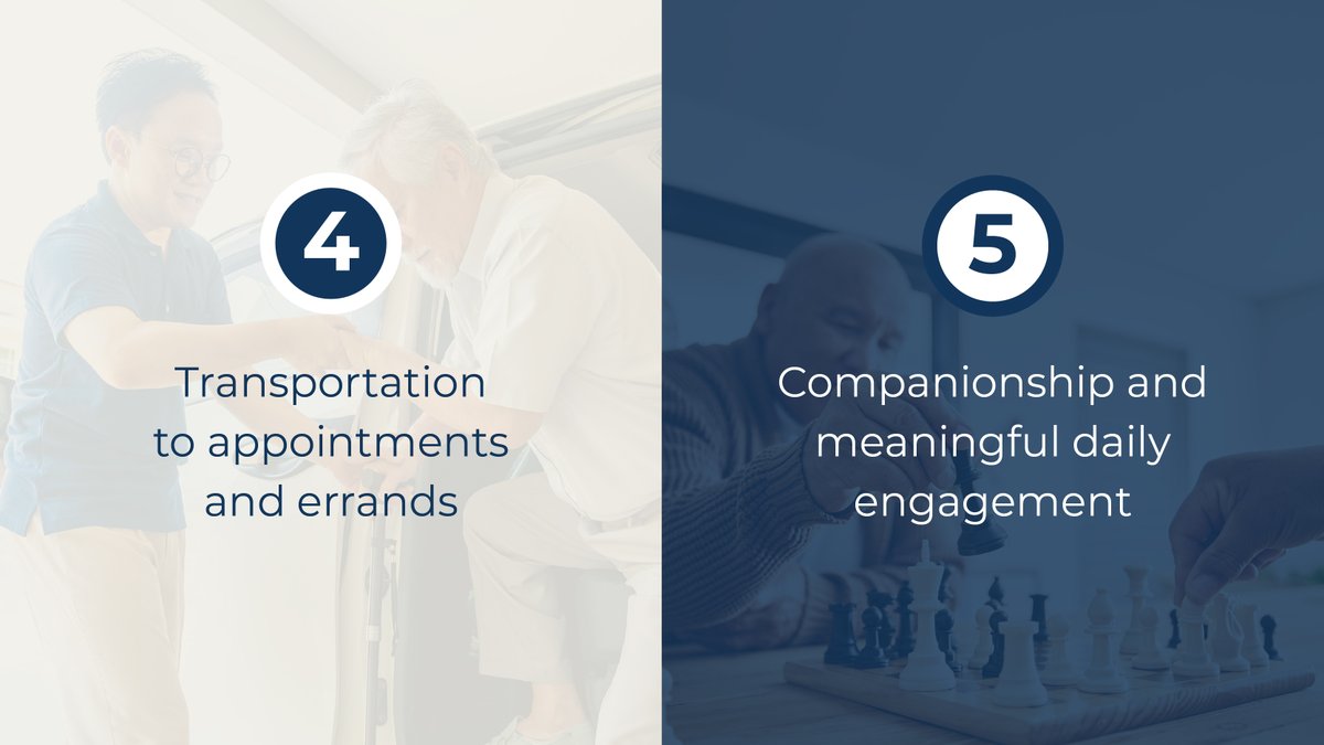IOASFBAY's tweet photo. 5 ways IOA's Support at Home helps families:

1. Personal care assistance
2. Meal preparation
3. Medication reminders
4. Transportation
5. Companionship

Every plan is personalized.

https://t.co/8ecbeFbd2l

#SupportAtHome #InstituteOnAging #HomeCare https://t.co/ZkxavtE0uF