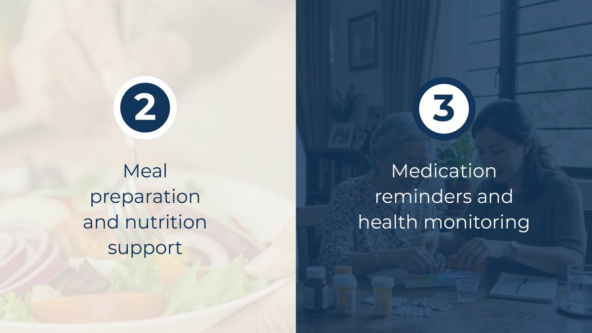 IOASFBAY's tweet photo. 5 ways IOA's Support at Home helps families:

1. Personal care assistance
2. Meal preparation
3. Medication reminders
4. Transportation
5. Companionship

Every plan is personalized.

https://t.co/8ecbeFbd2l

#SupportAtHome #InstituteOnAging #HomeCare https://t.co/ZkxavtE0uF