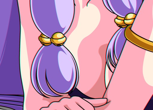 MegaPhilX's tweet photo. I don't like when they draw Shampoo's hair strands hanging so short past her little bell ornaments. It makes them look like used paintbrushes.(1) To me her hair must look softer and fluffier, which is why I draw it longer and rounder.(2) https://t.co/XRDBDaoEka