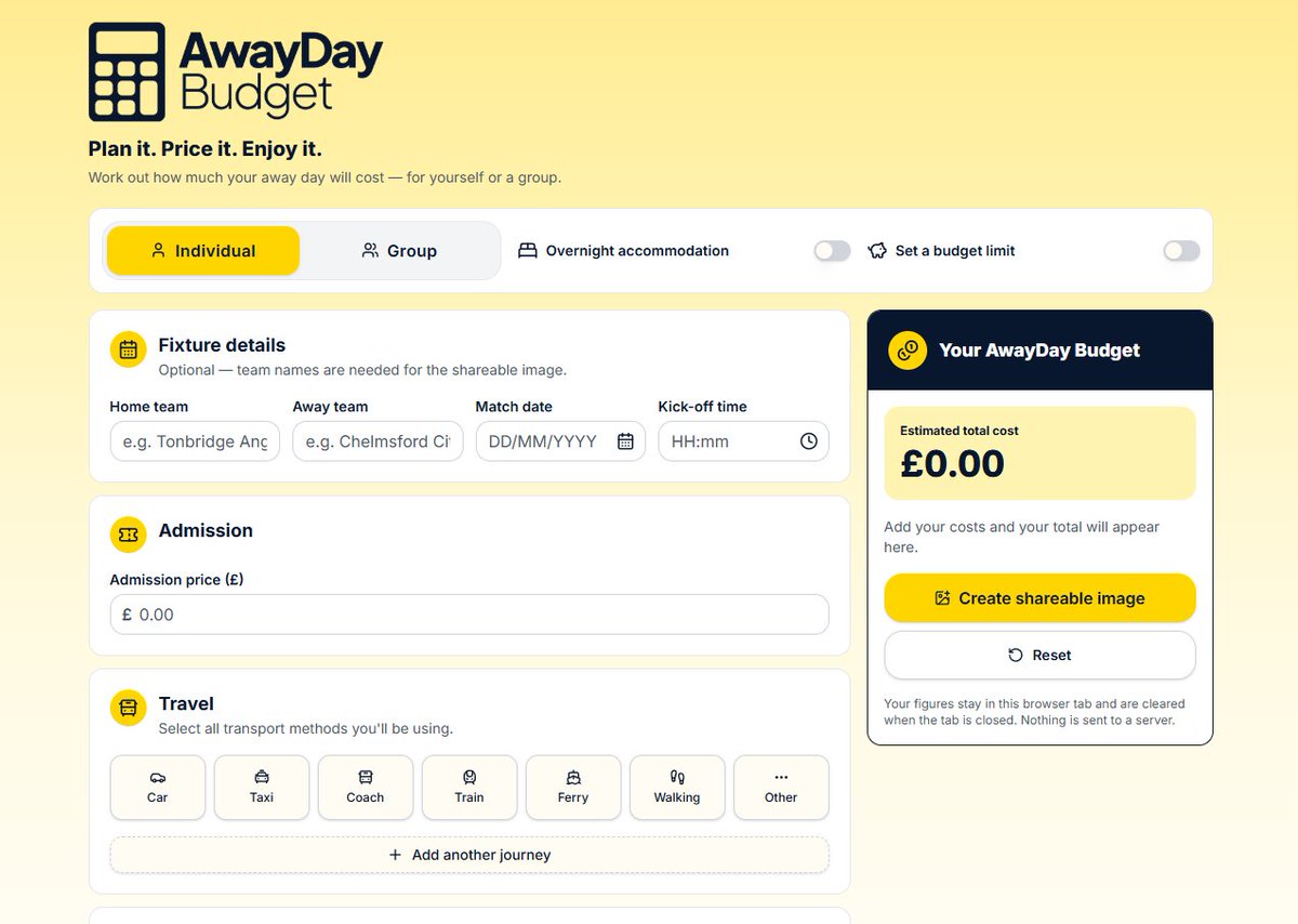 NonLeagueBeat's tweet photo. Planning an away day tomorrow? 🤔

Why not check out https://t.co/O4TRzGvWX5? 

Plan it. Price it. Enjoy it. ⤵️ https://t.co/JKnAfc7PoA