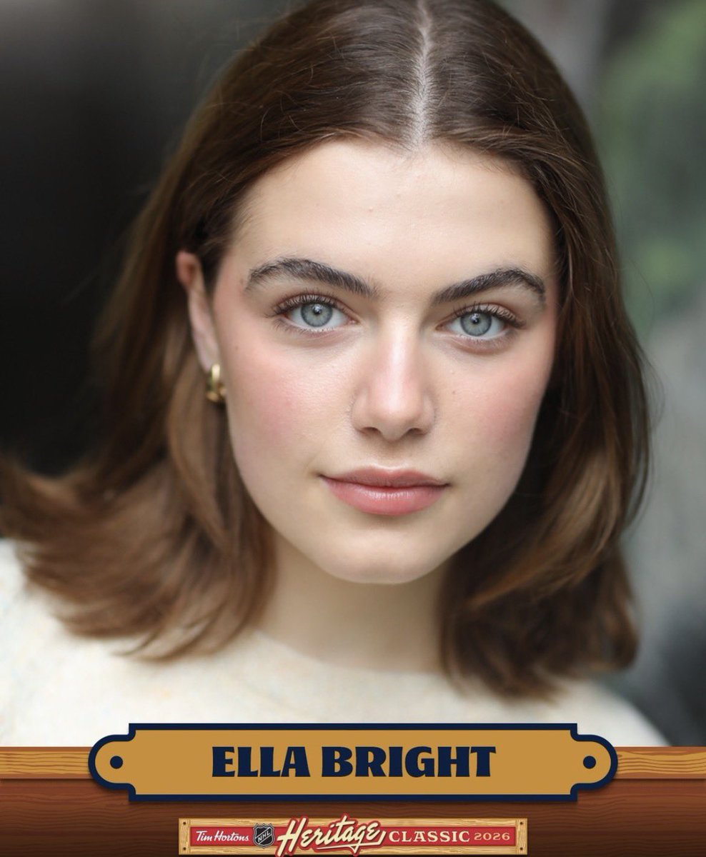 offcampusseries's tweet photo. Ella Bright will be hosting the first intermission of the 2026 @timhortons NHL #HeritageClassic on Sunday at 7PM ET! https://t.co/kkIZ6aOYLy