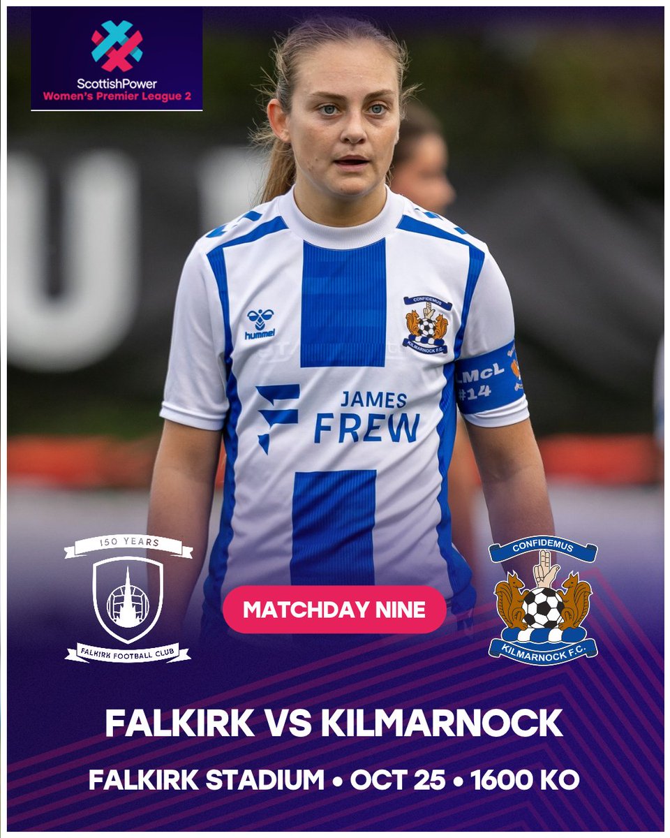 SWPL's tweet photo. 3rd travel to 4th in a tasty looking @ScottishPower Women's Premier League 2 match. 🔥

Get your tickets for @FalkirkWomen_ v @KilmarnockWFC or any match across the SPWPL and SPWPL 2 via our match centre: https://t.co/ouYA9jItOV https://t.co/mBTSnIOmBQ