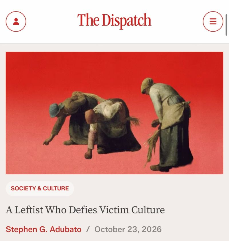 stephengadubato's tweet photo. I interviewed @CLiuAnon about her new book ‘Traumatized’ for @thedispatch 
“While I can’t claim to have figured my life out, it’s through encountering people like Liu that I’m reminded that true freedom comes not from hiding from reality, but from running headfirst into it.” ⬇️ https://t.co/bmivUSBeHH