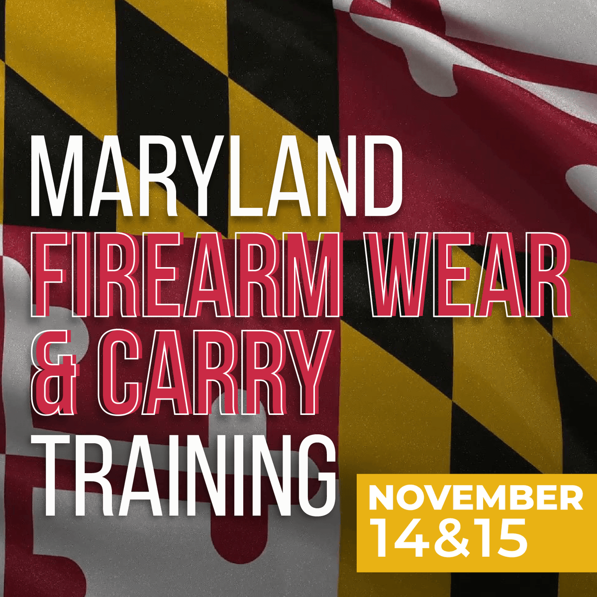 GC_CEWD's tweet photo. Registration is live for our Maryland Firearm Wear &amp; Carry Training and permit renewal course! 🎯 

For details or to register, call 301-387-3781 or visit https://t.co/E8al2QNNKI or https://t.co/gnxW1ckCjv. https://t.co/LcdA0FUAAZ