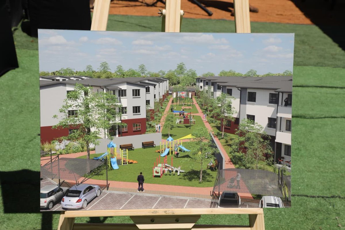 GP_DHS's tweet photo. 3/3 The development forms part of efforts to promote integrated human settlements, with access to schools, healthcare facilities and commercial centres.

Today’s milestone marks another step towards creating sustainable communities in Gauteng.

#MasizaHeights #GGT2030 https://t.co/9CmSKY49yp