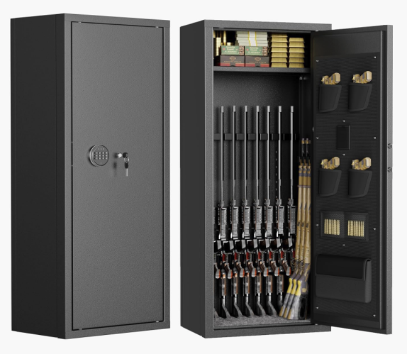 Lockable Rifle Racks CRAZY STUPID DEAL! Pataku 14-16 Gun Safe for Rifles and Pistols ...