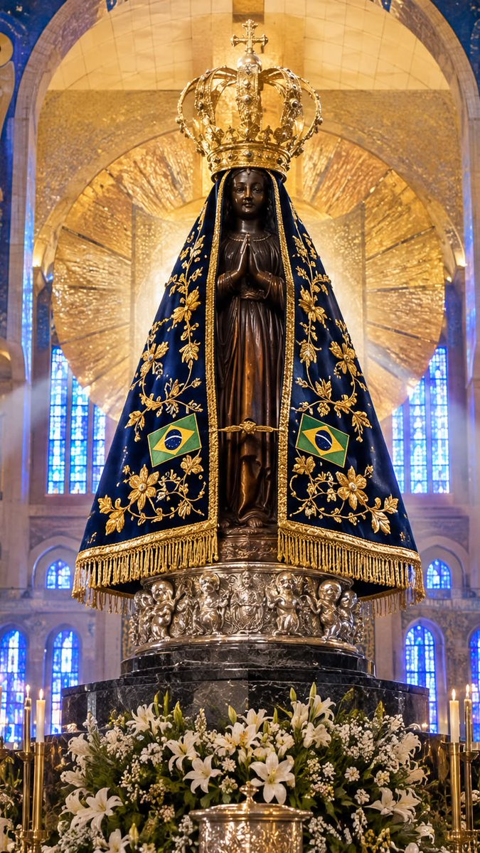 A_Paz_de_Cristo's tweet photo. Por nossa Terra de Santa Cruz, rezemos:
✝️🇧🇷
"Ave, Maria, cheia de graça, o Senhor é convosco; bendita sois vós entre as mulheres, e bendito é o fruto do vosso ventre, Jesus. Santa Maria, Mãe de Deus, rogai por nós pecadores, agora e na hora da nossa morte. Amém." https://t.co/kueL0uNHjP