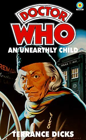 DoctorWhoNovels's tweet photo. Some of the covers we COULD have had.....that are all much better than what we actually ended up with!!

Time-Flight by @ColinHowardArt 
Ultimate Foe original draft by Alister Pearson
Unearthly Child draft by @spuddemos 
Terminus artist unknown https://t.co/WaXa2MPJp3