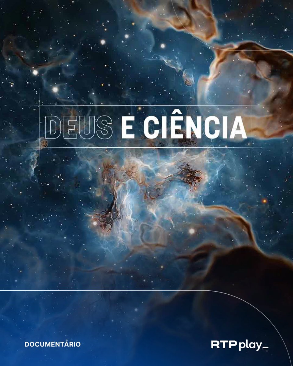 playrtp's tweet photo. A ciência, a fé e os mistérios da criação cruzam-se numa viagem de 4 episódios pelas origens do Universo e da vida. Da astrofísica à física quântica, cientistas exploram as grandes questões da existência e os limites do conhecimento humano.

▶ Vê «Deus e Ciência» na #RTPPlay. https://t.co/QZq0hRL7OF
