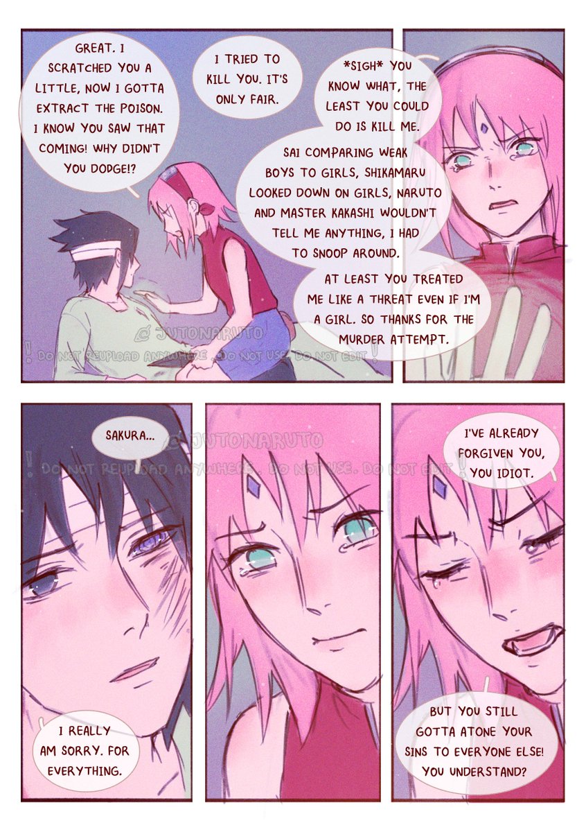 jutonaruto's tweet photo. #Sasusaku 🍅🌸 (part 3)
Regret

(2/2) https://t.co/PHhgySl3Yl