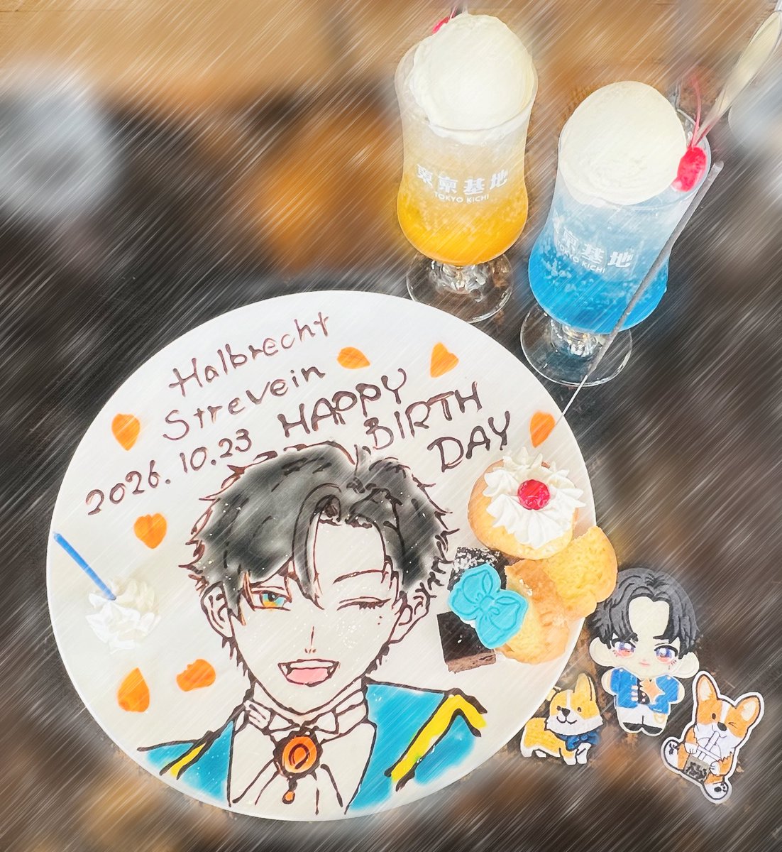 mimi_xxxio's tweet photo. ⋆ ⠀      ╲      
                 𖤐              ⠀ ╲
╲                                       𖤐⋆.
     𖤐꙳⋆           ╲.     Hᴀᴘᴘʏ Bɪʀᴛʜᴅᴀʏ
                           𖤐. #ハルブレヒト生誕祭

お誕生日おめでとう~⋆.*🎂🎉
10.23 10:23

#ハル様献上品
@Halbrecht_S https://t.co/lXO9pveB40