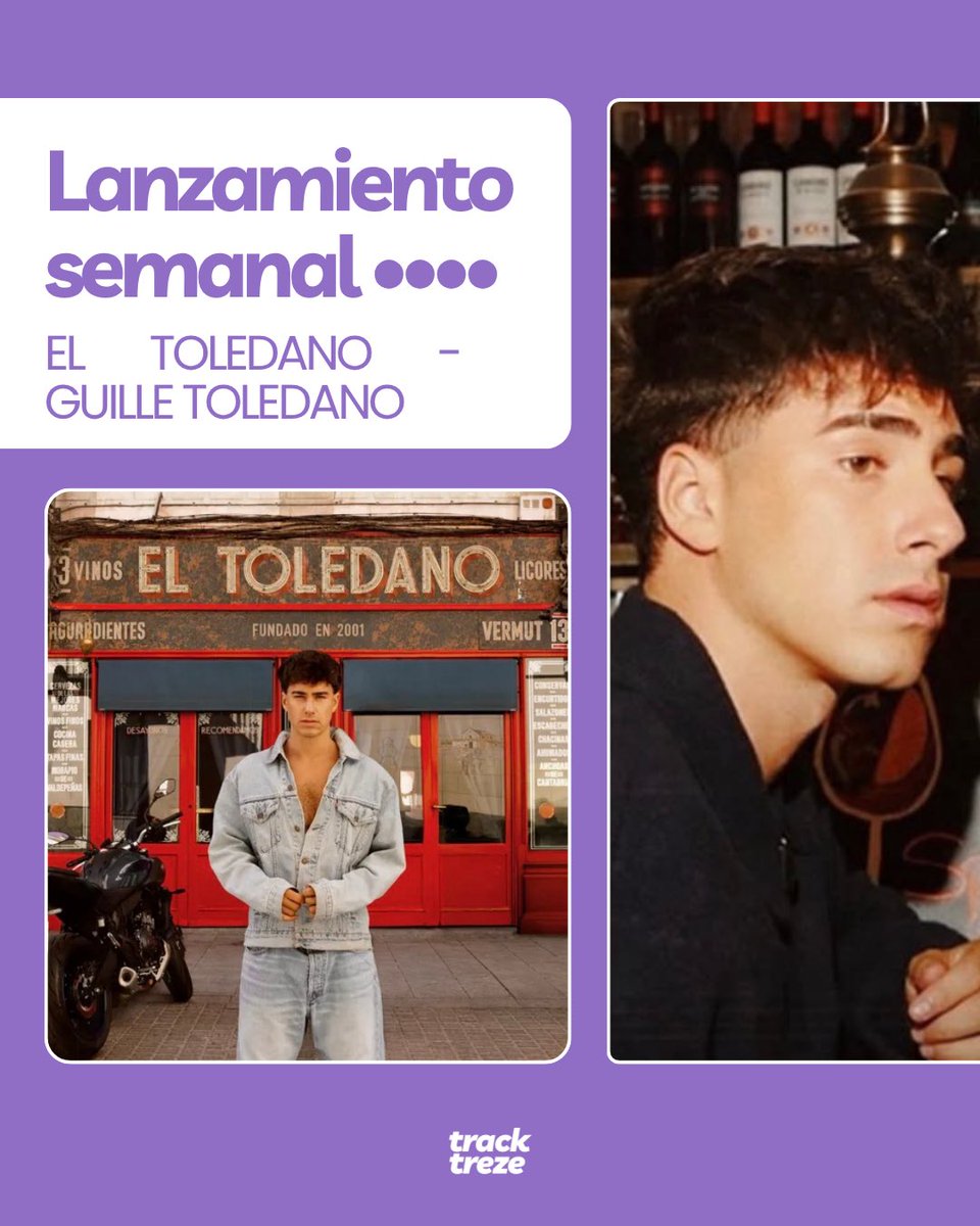 track_treze's tweet photo. 🎙️ Guille Toledano se sirve su propia
historia en ‘EL TOLEDANO’, un debut
con muchos ingredientes y una receta
que no entiende de etiquetas. ———— https://t.co/gmKuoIFytY