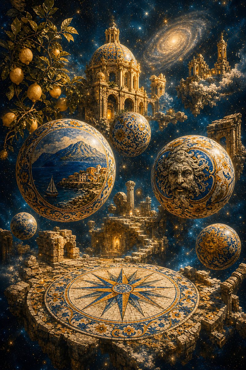 LuzzaNft's tweet photo. Step into the Sicilian Universe.
Collect this vision of Sicily reimagined beyond time and space.
🔗 https://t.co/2Sf0rwTZHk
#NFTCollector #BaseChain #ManifoldNFT #Web3Art #CollectArt https://t.co/p5S6UqeZUh