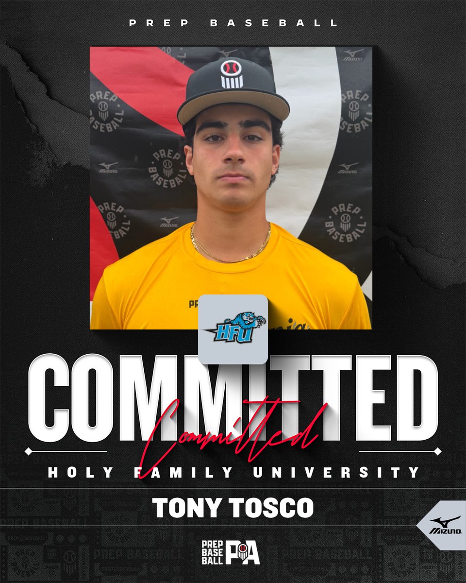 PrepBaseballPA's tweet photo. 💥 Commitment Watch 💥 

2027 OF/1B Tony Tosco (Pope John Paul II High School) has committed to Holy Family University.

✅ 2024 PA State Games 
✅ 2025 PA State Games
✅ 2026 PA State Games

Profile ⤵️ 
https://t.co/DLB46nLRtz

#congrats #collegecommitment https://t.co/c73hz2tq1j
