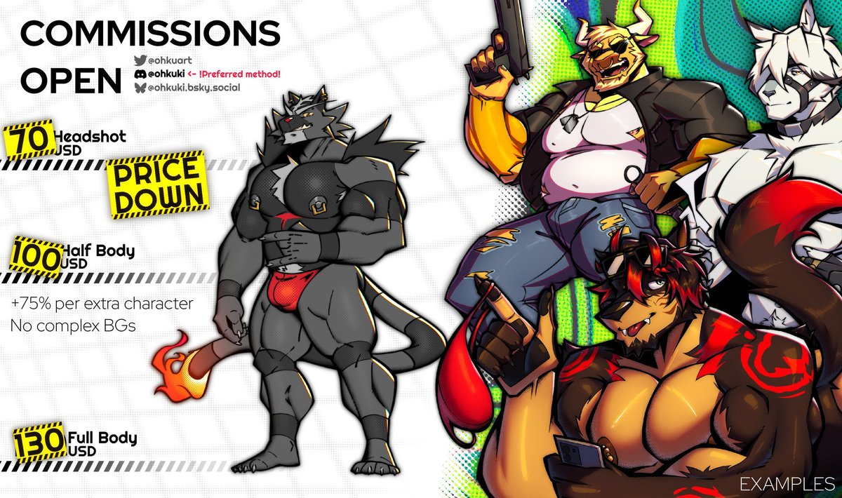 ohkuki_art's tweet photo. By the way, I do have my comms open, so hit me up in DMs (preferably on Discord) if you are interested https://t.co/34yBfKKzqY