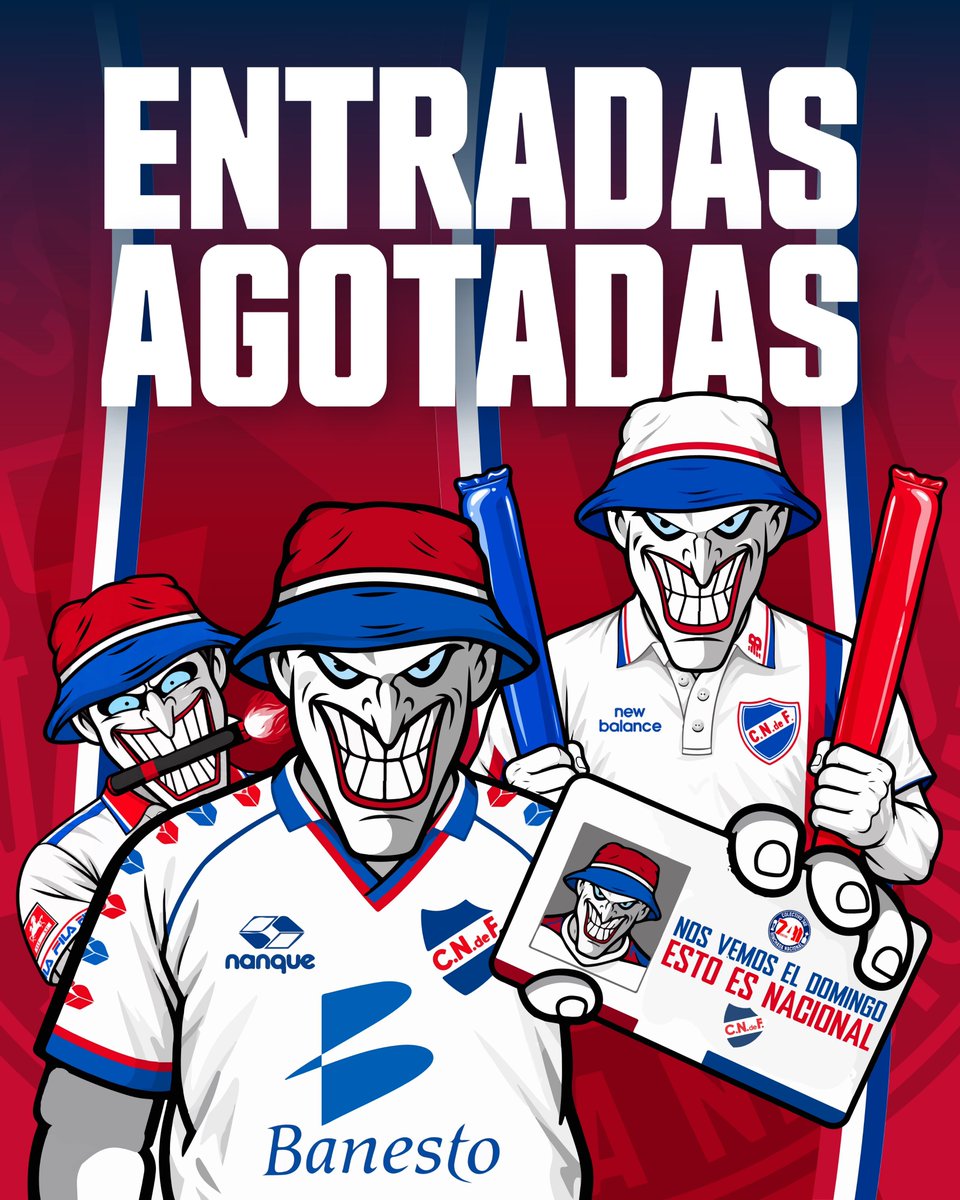 7411Hinchada's tweet photo. EL PAÍS DE NACIONAL 

#FiestaEnTresColores https://t.co/8I6bm4GOEm