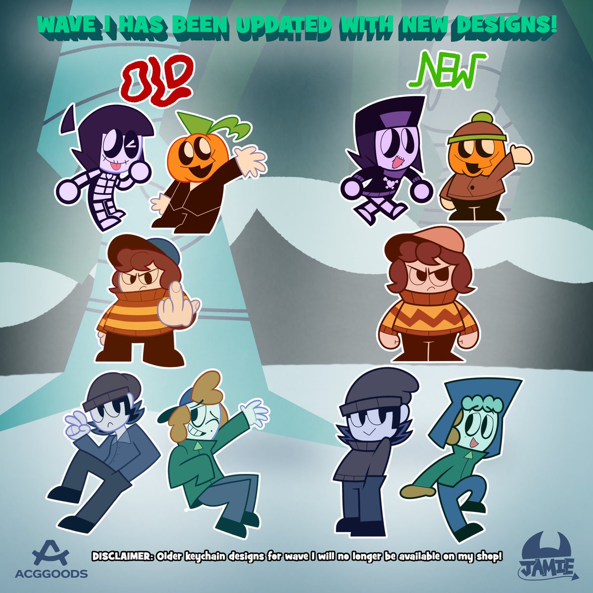 JamieTheDemon's tweet photo. MY ACG GOODS SHOP HAS BEEN UPDATED!! LINK IS IN MY BIO AND IN THE REPLIES!!
#spookymonth #spookymonthfanart #keychains https://t.co/YrTx0vIdkt