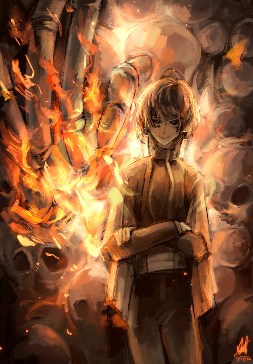 sagescherrytree's tweet photo. Kagurabachi 006

Flame bone.

Hiyuki Kagari for October monthly Kagurabachi artwork.

#kagurabachi #カグラバチ #bachiart https://t.co/xZtG35T1fg