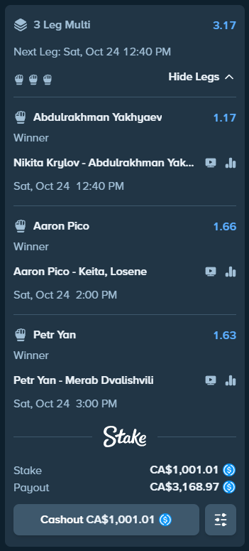 eboy's tweet photo. my sports bets for this weekend #UFC333 🥊
@Stake 

if these bets hit ill giveaway $100 x 2 ppl 

like + repost + stake ID  GL~ https://t.co/m9ON8lZgPd