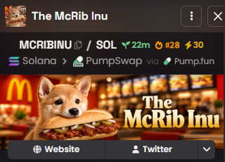 mcribinu's tweet photo. DexScreener Updated

https://t.co/oxnow9KOdq https://t.co/rPKeANq53l