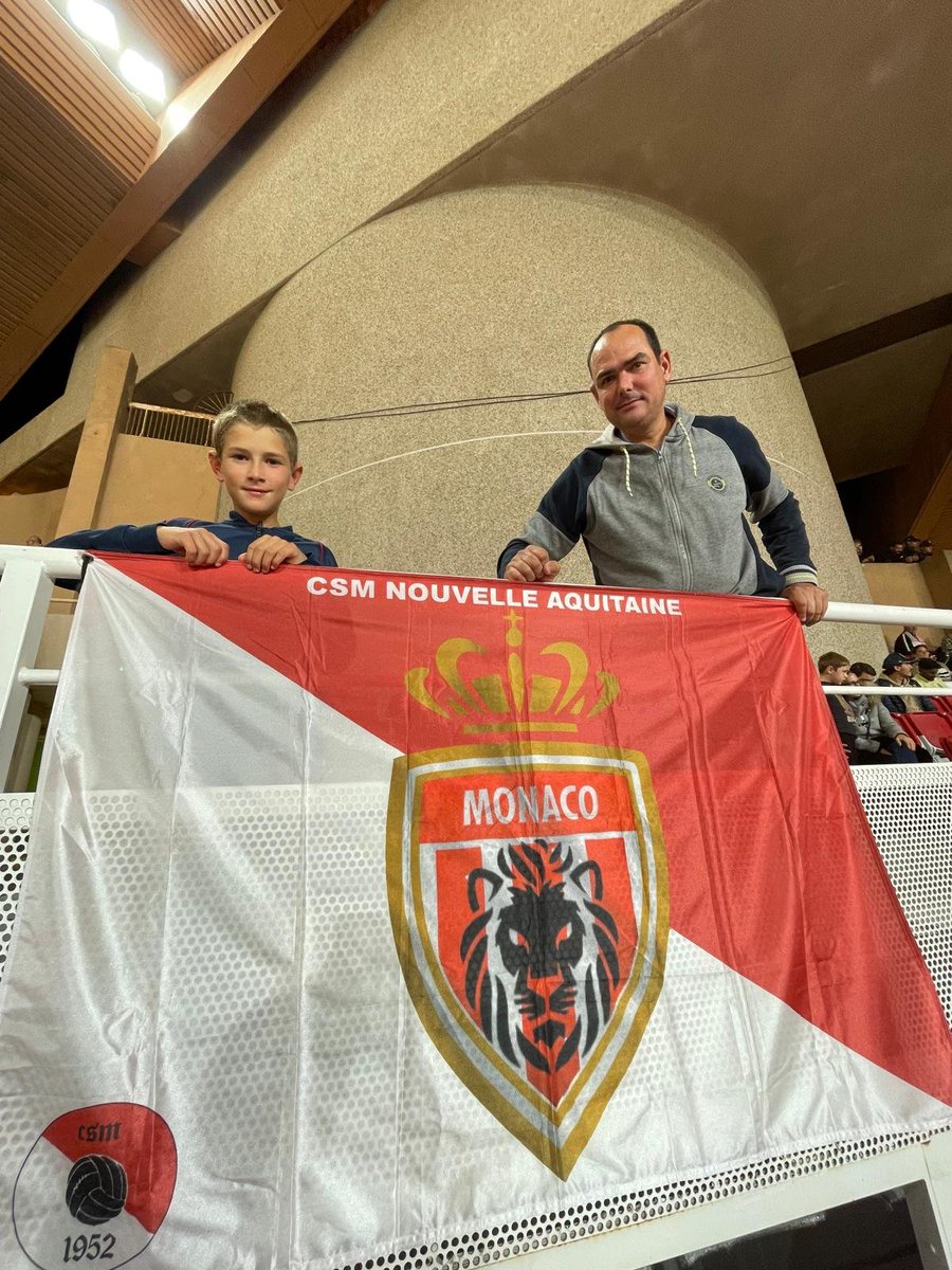 CSMonaco's tweet photo. 6pts sur 6 pour nos 🟥⬜ encouragés par nos antennes pour ce match de Conférence League à Louis 2. Belle victoire. Rdv le 5 novembre pour la prochaine rencontre #ASMFRI #DagheMunegu #CSMNouvelleAquitaine @SuppLorraine #CSMHDF https://t.co/p8DJbLDsOp