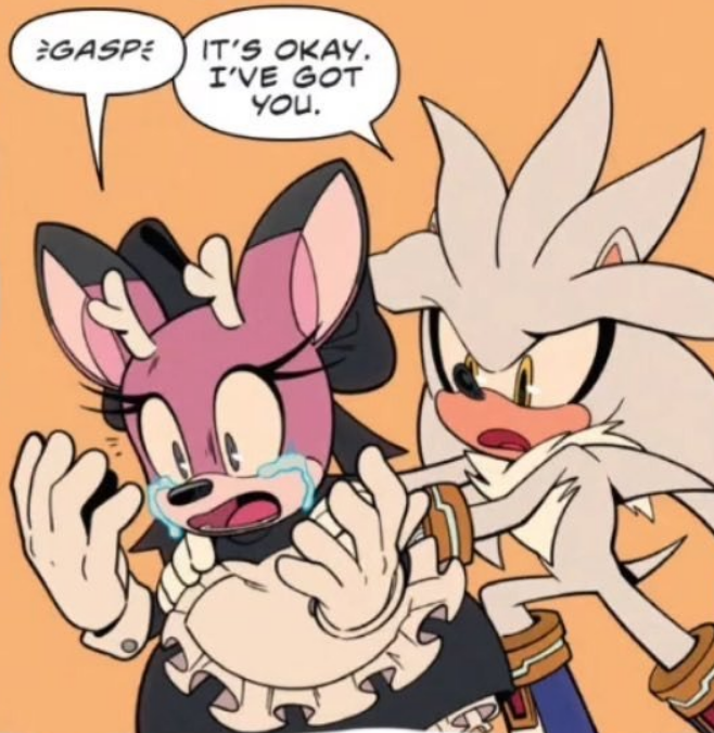 PrettyFluffyBoy's tweet photo. "Silver possesses a gentle soul that desires peace. His innocence and positive attitude add to his charm." - Yui Karasuno

Silver was born in hell, fought demi-gods since childhood, struggled through apocalypses, endured more than most can even imagine.

And he is so, so kind. https://t.co/E29oQz8id7