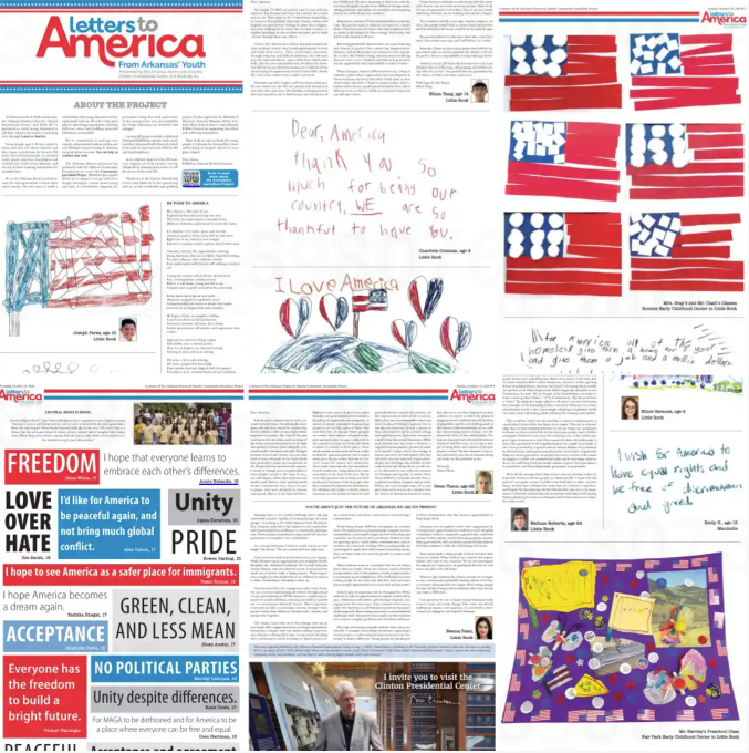 lrsd's tweet photo. 📰 Our LRSD students are being featured in the Democrat-Gazette as part of "Letters to America", a special initiative inviting young Americans to share their hopes, dreams, and visions for our country for America’s 250th anniversary! #LRSDProud #DiverseVoicesEndlessChoices https://t.co/VxcPLng6WU