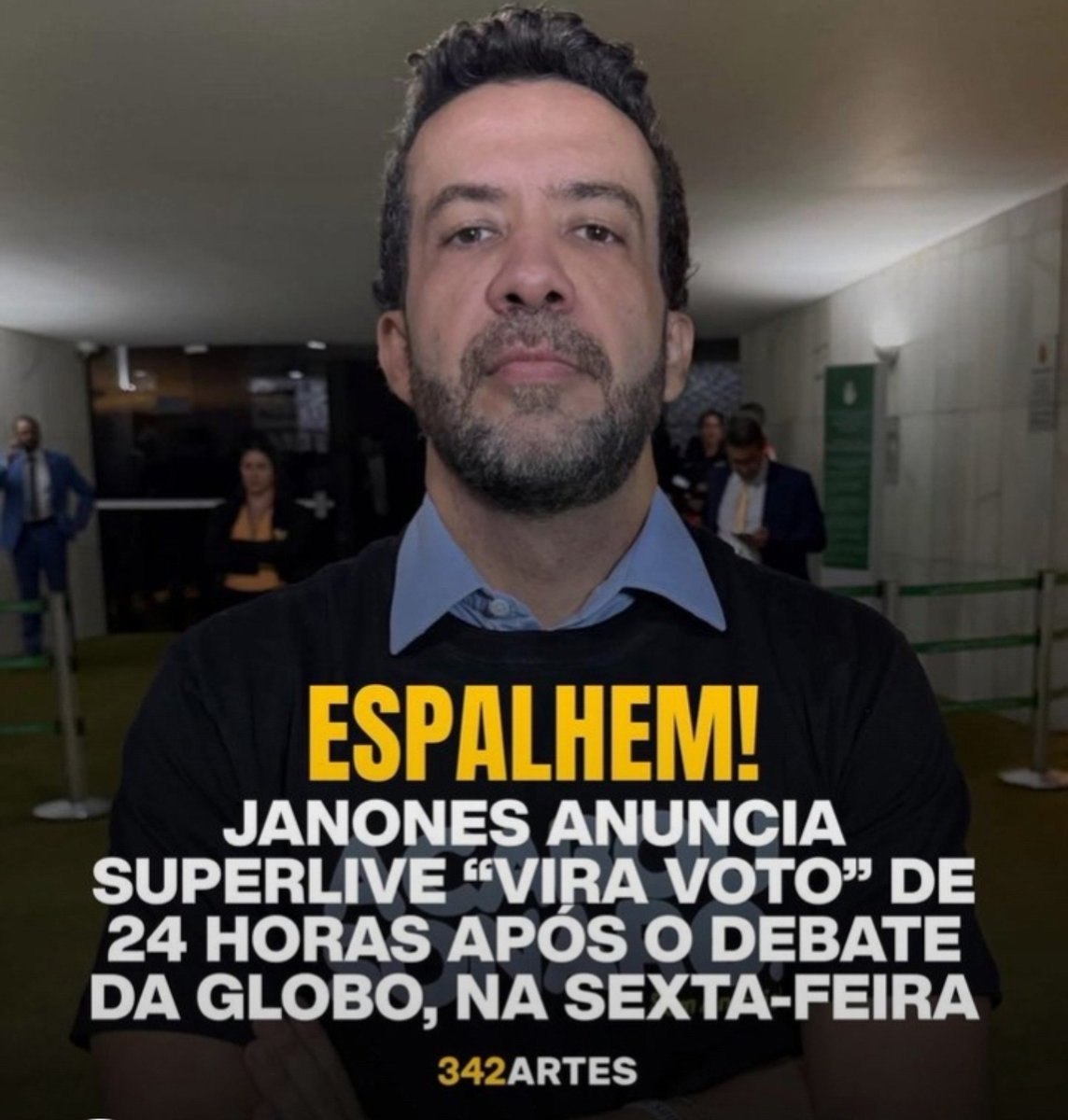 Christianmmed's tweet photo. SUPER LIVE 
Hj no YouTube após o debate https://t.co/LB9oEdnc4V