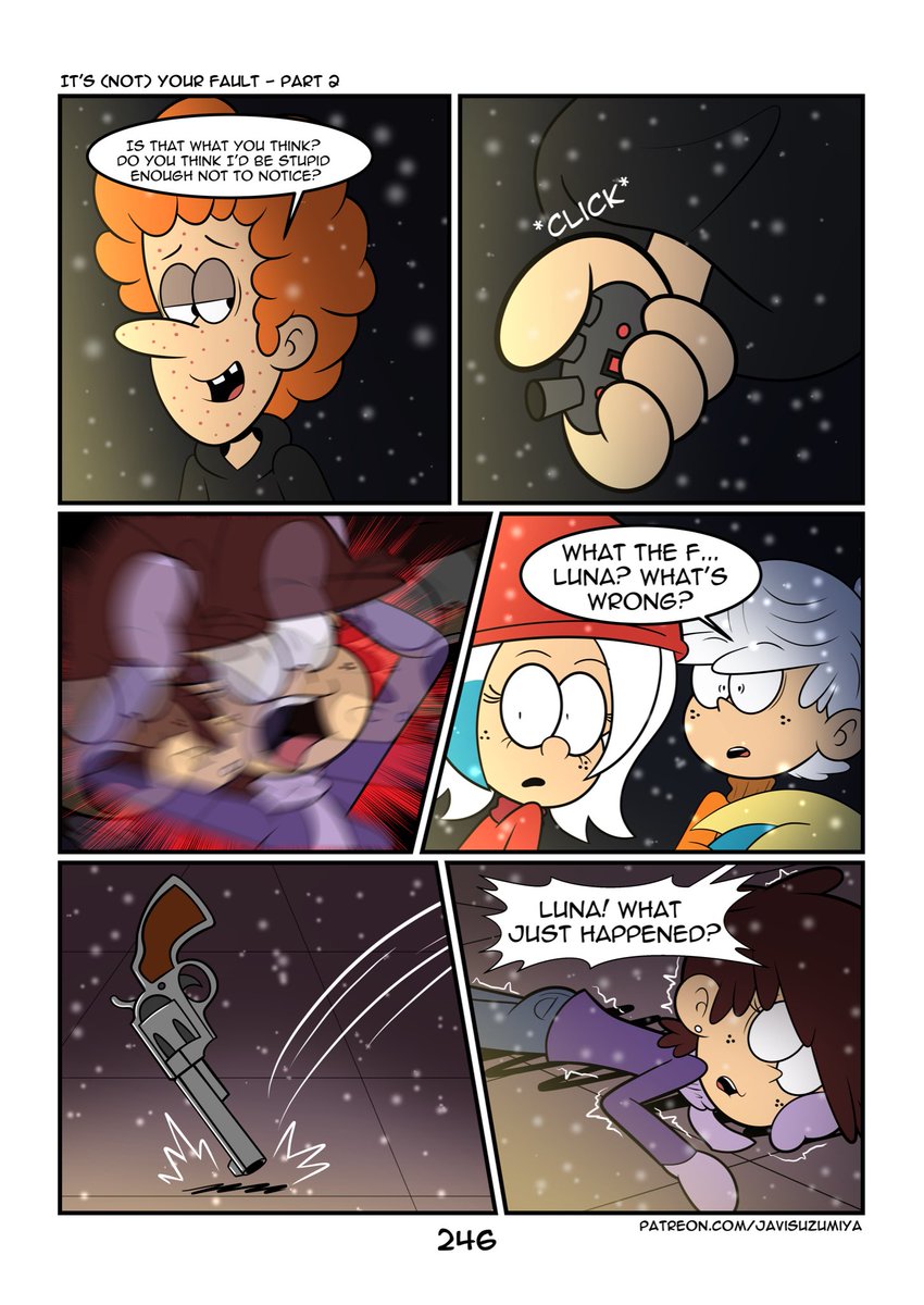 ProudDrawer's tweet photo. It’s not your Fault Part 2 Pages 110 to 113
By JaviSuzumiya 
#TheLoudHouse #samcoln #lunaloud #lincolnloud https://t.co/C2waeZl0bY