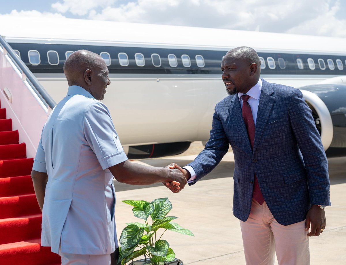 StateHouseKenya's tweet photo. President @WilliamsRuto is back in the country after attending the 25th Comesa Summit of Heads of State and Government in Harare.

During the two-day meeting, President Ruto handed over the chairmanship of the 21-member trading bloc to Zimbabwe President Emmerson Mnangagwa.

The Summit also saw the launch of the Comesa Medium-Term Strategic Plan for 2026–2030 besides deliberations on intra-African trade, strengthening of economic integration, artificial intelligence, among other regional issues.
