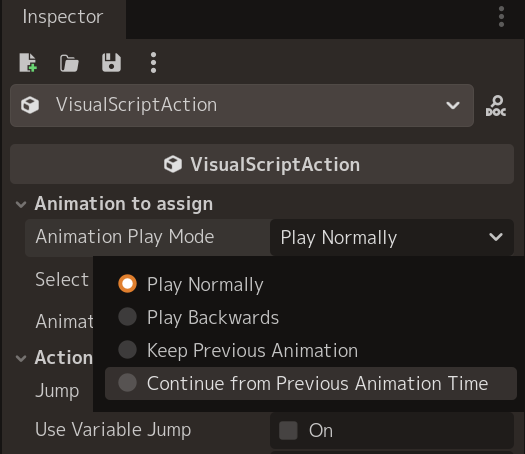 PixelGameMaker's tweet photo. The new "Continue from Previous Animation Time" setting allows you to do some interesting things, like switching animations while maintaining motion time in this example. I look forward to seeing what the community makes!
https://t.co/oQ1WKgpPnu
#AGMaker #gamedev #GodotEngine https://t.co/5Znn55yapz