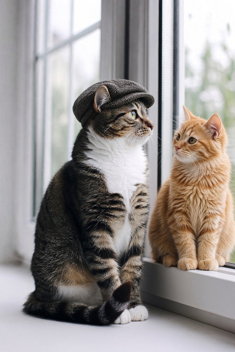 wonderfulhandle's tweet photo. Grok Imagine prompt:

Another cat https://t.co/KoYEqWQaok