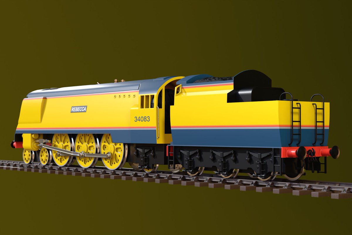 guiguiba131's tweet photo. Rebecca the Cheerful Engine (S9 Styled)! https://t.co/mewwUbov4f