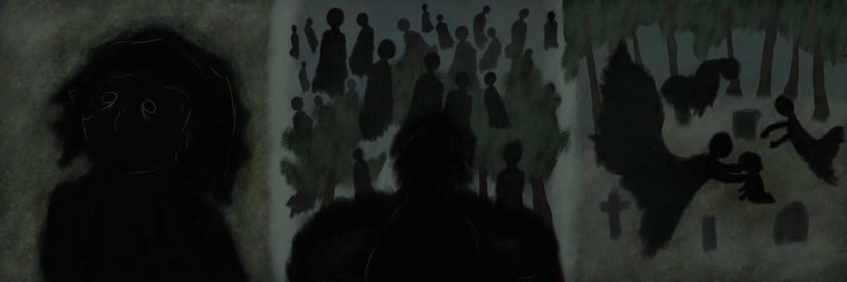 gabtoos's tweet photo. O Sluagh, uma horda de espíritos que não puderam descansar e vagam pelos céus em busca das almas daqueles próximos da Morte

Fiz um esboço de pintura beeem rapidinho sobre a criatura que acho que veremos na Vigília ;)

#AVigilia #OrdemParanormalfanart https://t.co/rUp6ymk9rX