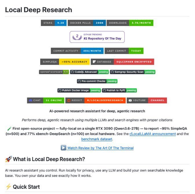 Zara__Ai's tweet photo. GITHUB IS ACTUALLY INSANE RIGHT NOW.

You can build an entire AI content factory without hiring a team.

Here are 10 open-source repos worth checking out:

1. OpenCreator

Give Codex a creator workspace for writing scripts, generating images, creating voiceovers, translating videos, and editing content.

https://t.co/NIfceMztpv…

2. Social Media Research Skills

Use Claude Code or Codex to research viral posts, analyze competitors, mine comments, and extract hooks from video transcripts.

https://t.co/jd2PiRDv1B…

3. Local Deep Research

Turn any topic into a detailed research report using web searches, your documents, and local or cloud AI models.

https://t.co/oH3BtRZXCj…

4. FLUX.2

Generate and edit images for thumbnails, social posts, and marketing campaigns. The Klein 4B models have Apache-licensed weights.

https://t.co/tMBabBlF1z…

5. Kokoro

Turn written scripts into AI voiceovers with a compact, open-weight text-to-speech model.

https://t.co/IYdUwCAfNR

6. ACE-Step 1.5

Generate music from text prompts, create instrumentals, and regenerate specific audio sections. It can run locally on supported hardware.

https://t.co/kbmUdfQI94…

7. Short Video Factory

Create batches of short videos from prompts and your footage, with AI-generated scripts, voiceovers, editing, and subtitles.

https://t.co/IbYhdoKEae…

8. AI YouTube Shorts Generator

Convert long YouTube videos into vertical Shorts with AI-selected highlights, transcripts, and automatic cropping.

https://t.co/1gkeEpz8OV…

9. Podcastfy

Turn source material into AI-generated podcast conversations, customize the dialogue, and produce audio in multiple languages.

https://t.co/iVRaAAGrKm…

10. Social Media Agent

Turn a URL into X and LinkedIn posts, review and edit the drafts, then schedule them through an AI agent workflow.

https://t.co/xFFsDtJ73S…

Research, writing, visuals, voiceovers, music, video editing, and distribution.

You can automate almost every stage of content creation with the right tools.

Which part of your workflow would you automate first?

Want to build your own AI content factory? 👀

Follow @Zara__Ai for more AI tools, open-source gems, and workflows that help you create smarter and faster. 🚀