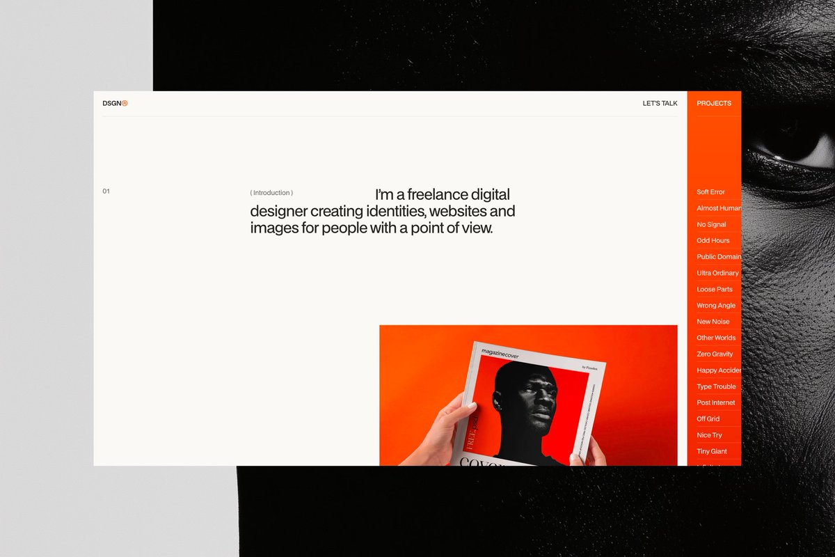mrblackstudio's tweet photo. DSGN® is almost ready.

Putting the finishing touches on my latest @framer template before submitting it to the marketplace this weekend. https://t.co/63mJsVEDvN