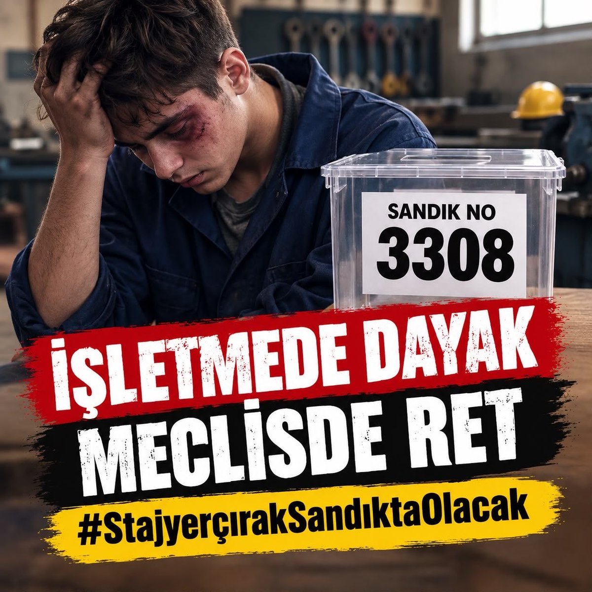mihriban55's tweet photo. @CirakStajFED @YS_Turkoglu @MDervisogluTR @iyiparti @iyipartitbmm @iletisim @csgbakanligi @tcmeb @tcmeb_mtegm @nowhaber @szctelevizyonu @tvOnlar @ankahabera @dhainternet Staj ve Çıraklık Sigortası Mağdurları Federasyonu’ndan İYİ Parti Bursa Milletvekili Sayın Selçuk Türkoğlu’na Teşekkürlerimizi Sunuyoruz! 📢

@YS_Turkoglu @MDervisogluTR @iyiparti @iyipartitbmm

İşletmedeDayak MeclisdeRet
#StajyerçırakSandıktaOlacak https://t.co/8OT3UPC2Jf